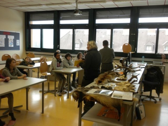 Schulbesuch Gymnasium 19.12.2019